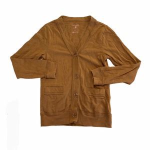 Crewcuts Girls V-Neck Copper Cardigan 4/5